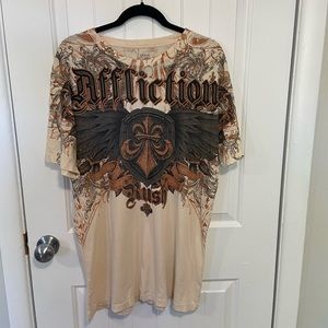 Affliction Rush Georges St.Pierre TShirt -Like New